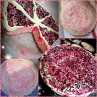 کیک خوشگل من برای مامانم^_^