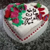 کیک تولد آبجی کار خودم