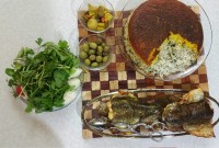 سبزی پلوباماهی (روززن...تقدیم به عزیزانم)