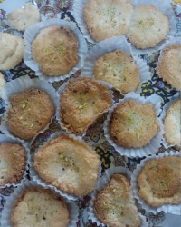 شیرینی نارگیلی بدون روغن