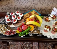 میز پذیرایی چهارشنبه سوری من