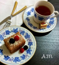 مینی کیک بیسکوییتی