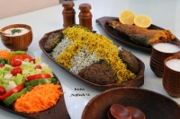 سبزی پلو با ماهی