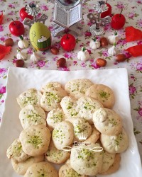 شیرینی_پفکی_گردویی شیرینی_عید