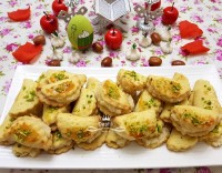 شیرینی_قطاب_آناناسی شیرینی_عید