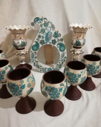 هفت سین سفالی من نوروزتان پیروز ????