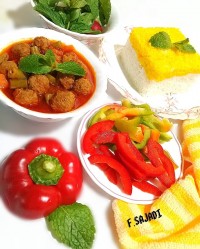 خورش لوبیا سبز