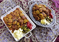 فلافل با سس انبه