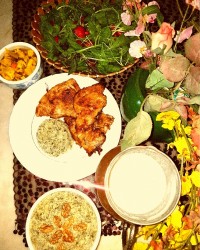 سبزی پلوباماهی شب عید