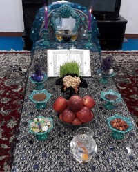 اینم سفره هفت سین ما