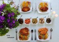 سبزی پلو با ماهی