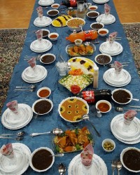 اینم از سفره کامل