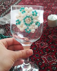 تزیین جام برای سفره هفت سین
