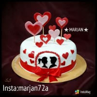 کیک یخچال عروس