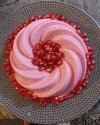 کرم بستنی انار