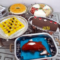 نمایی از دسرهای ایام عید