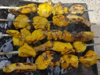 جوجه کباب همسر پز