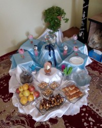 اینم سفره هفت سین پارسالم