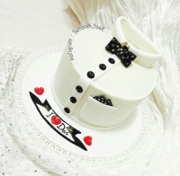 کیک روز پدر ، کیک روز مرد ، کیک پیراهن مردانه