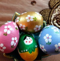 تخم مرغ رنگی سفره هفت سین