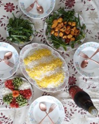 جوجه کباب شالتو وحلزونی ناهار روز سیزده بدر