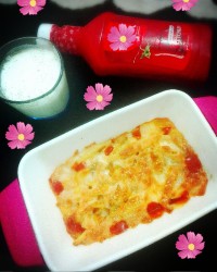 سیب زمینی با پنیر