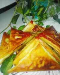 سمبوسه با خمیر یوفکا