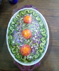 اینم سالاد جان برای مهمونیم