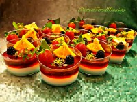 ژله هفت میوه