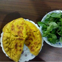غلفتی. که یه جور نون محلی گفته میشه مامانم زحمتشو کشیده