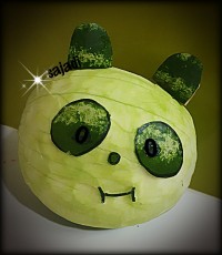 حکاکی هندوانه (تم خرس پاندا)