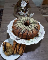 کیک کدوحلوایی