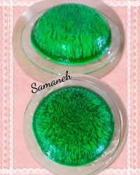 ژله سبزه گوگولی من