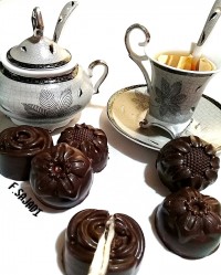 پشمک شکلاتی