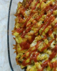 کسرول چیزبرگر