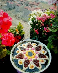 آش ترخینه با کشک محلی