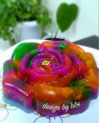 ژله آبرنگی یا ابر و بادی