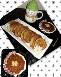 عصرونه خوشمزه من شیرینی کاکا با دسر کدو حلوایی