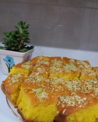 کیک باقلوای نارگیلی