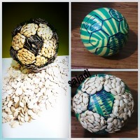 تزیین تخمه (تم توپ فوتبال)