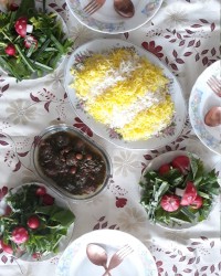 قلیه قاشقی ناهار روز یکشنبه