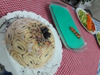 چیز کیک با شکلات تلخ