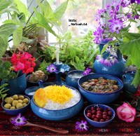 خورش آلو اسفناج