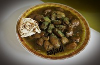 باقله با پونه کوهی