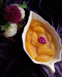 کمپوت سیب در مایکرویو