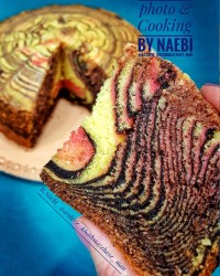 کیک سه رنگ زبرا جانمان (نائبی)