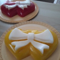 ژله شیرهای خوشگل و خوشمزه من