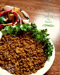 خوراک عدس جانمان (نائبی)