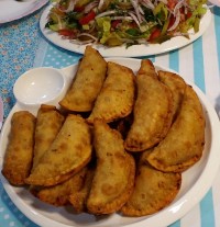 پیراشکی شام امشب ما جای همه دوستان سبز ❤❤❤