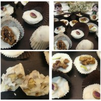 شکلات های مغز دار من